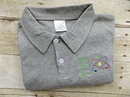 Boys Back to School Polo,Toddlers Back to School Polo shirt